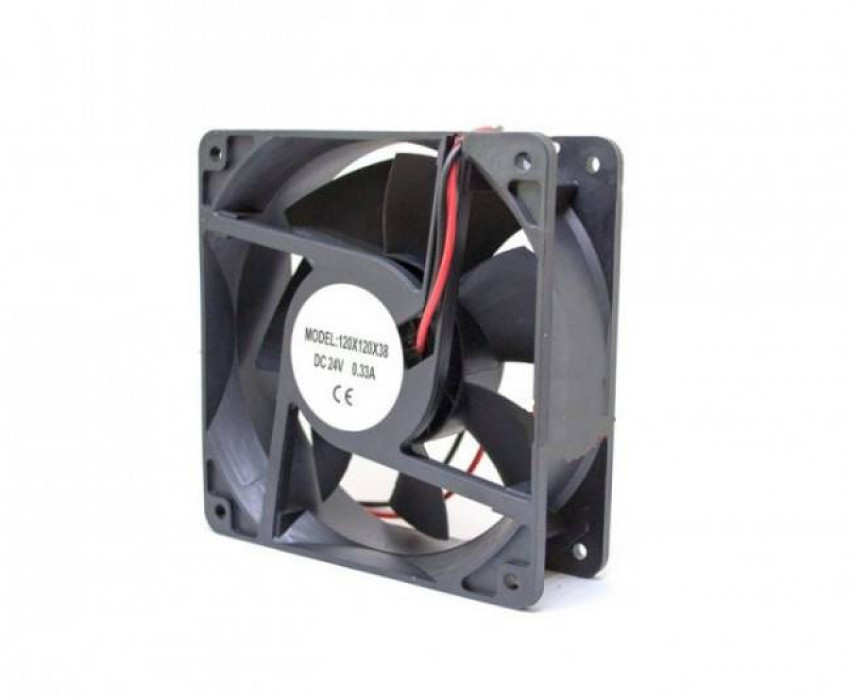 Вентилятор осьовий 120х120х38 DC24V 0.33A-400.9016