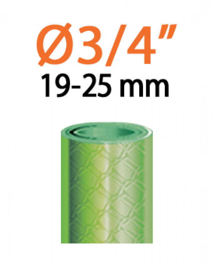 Конектор 3/4" аквастоп  для поливального шлангу-86040000