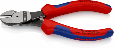 Кусачки бокові особливої потужності KNIPEX 74 12 160 SB