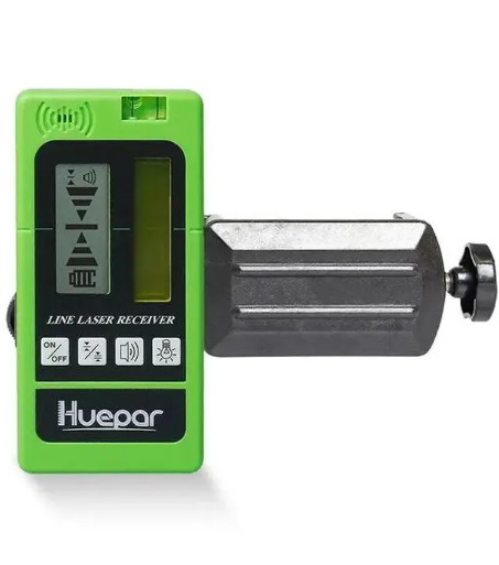 Лазерний приймач Huepar LR5RG-445010