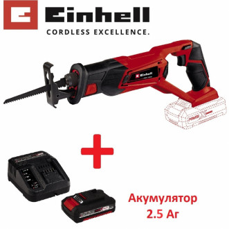 Пила шабельна акумуляторна Einhell TE-AP 18/22 Li Kit 2.0 Ah (4326300K)-[articul]