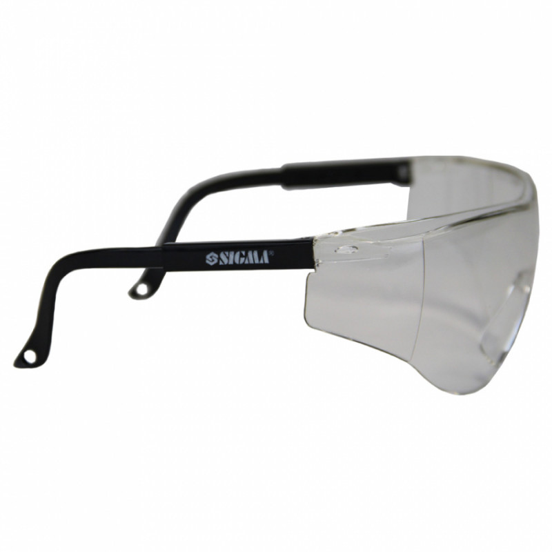 Окуляри захисні Sigma (9410261) Anti-scratch, anti-fog (прозорі)-9410261