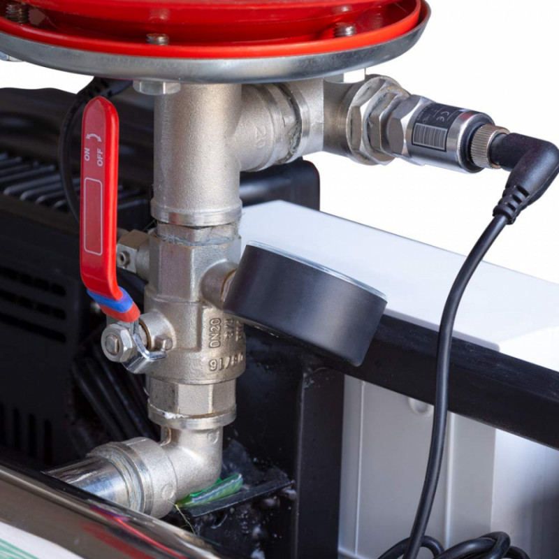 Станція підвищення тиску 380В 2×2.2кВт Hmax 65м Qmax 180л/хв 8л + каскадне управління LEO 3.0 (22AC220-2S531-4.0-8)-22AC220-2S531-4.0-8