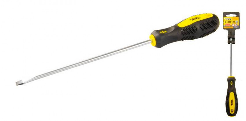 Викрутка плоска MASTERTOOL SL6х200 мм 48-5620-48-5620