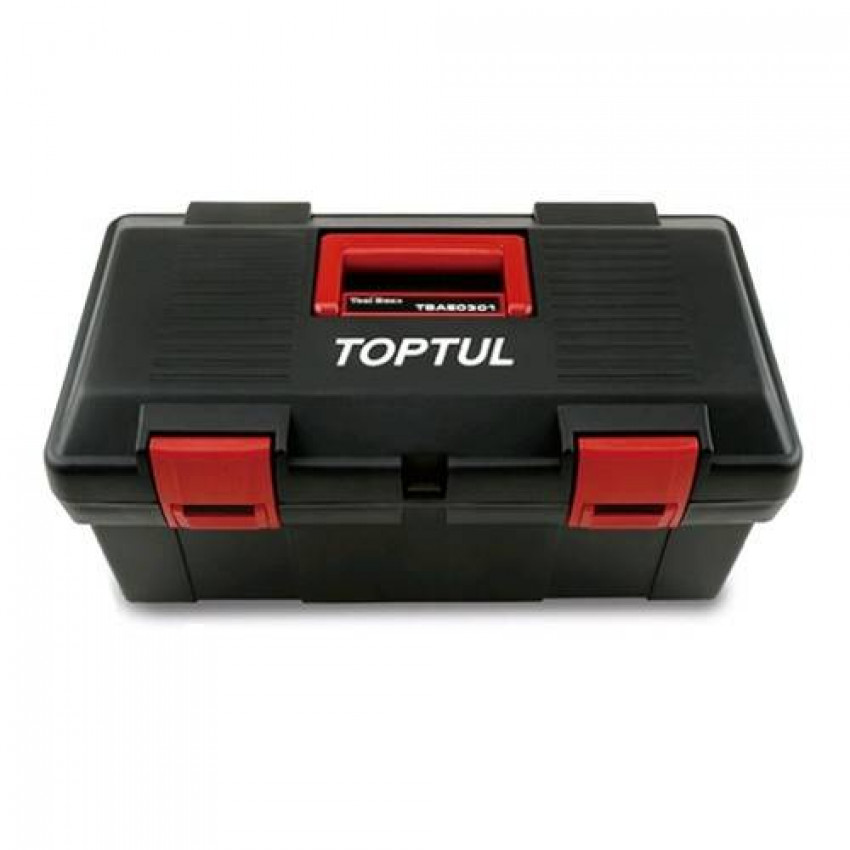 Ящик для інструментів 2 секції (пластик) 445(L)x240(W)x202(H)mm TOPTUL TBAE0301-TBAE0301
