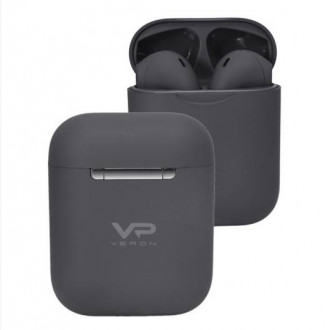 Науш. блютуз AirPods Veron VR-01, сірі (кор.) (3)-[articul]