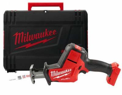Пила шабельна акумуляторна MILWAUKEE, M18 FHZ-0X (каркас, полотно, HDкейс)-[articul]