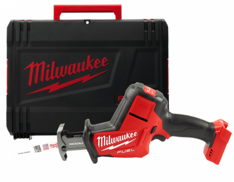 Пила шабельна акумуляторна MILWAUKEE, M18 FHZ-0X (каркас, полотно, HDкейс)-4933500564