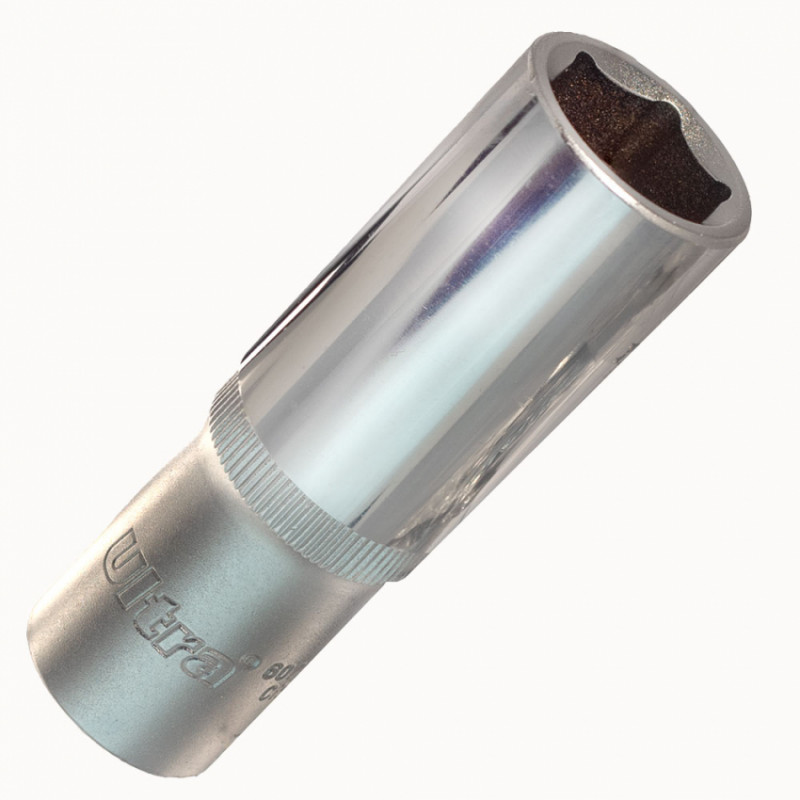 Насадка шестигранна довга 1/2" 18мм CrV ULTRA (6072182)-6072182