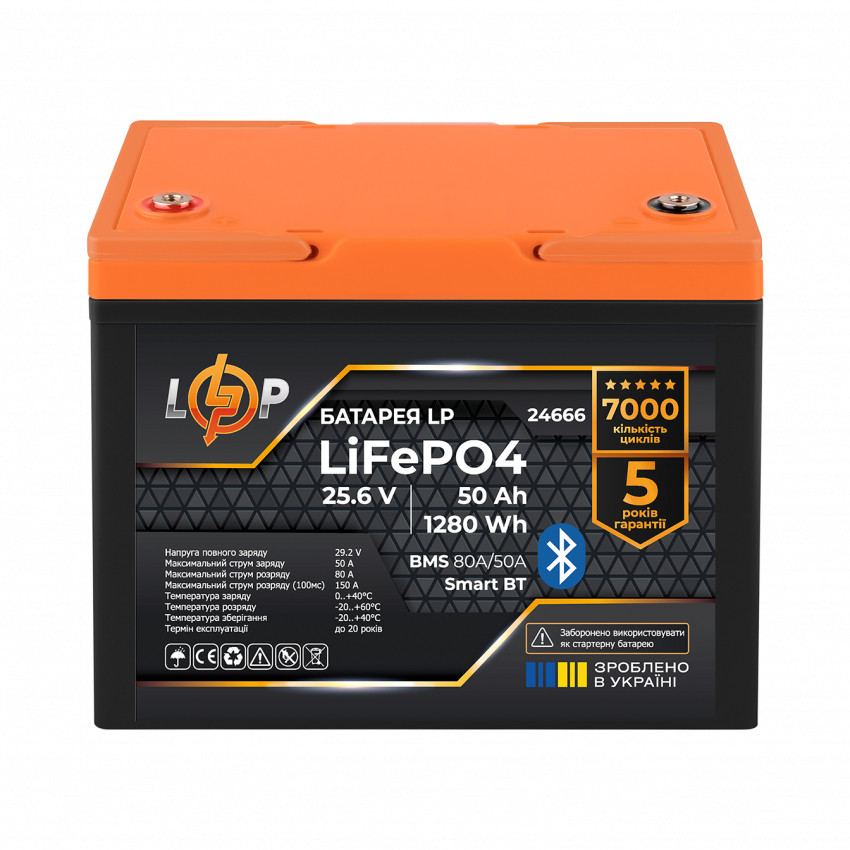 Комплект резервного живлення LogicPower W3000 + літієва (LiFePO4) батарея 1280Wh-