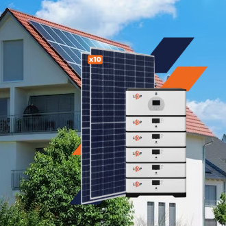 Обладнання для сонячної електростанції (СЕС) Elite 5 kW АКБ 25 kWh LiFePO4 100 Ah-[articul]