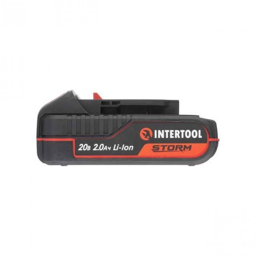 Акумулятор 20 В, літій-іон, 2.0 Ач, індикатор рівня заряду INTERTOOL WT-0340-WT-0340