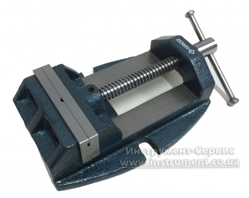 Лещата верстатні DPV/STD/100  Groz, 100x100x38 мм, 5.45кг-