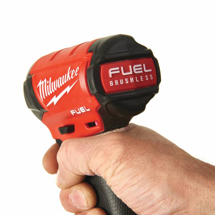 Імпульсний ударний акумуляторний шуруповерт 1/4" HEX MILWAUKEE, M18 FQID-0X, 50Нм, HDкейс-4933459187