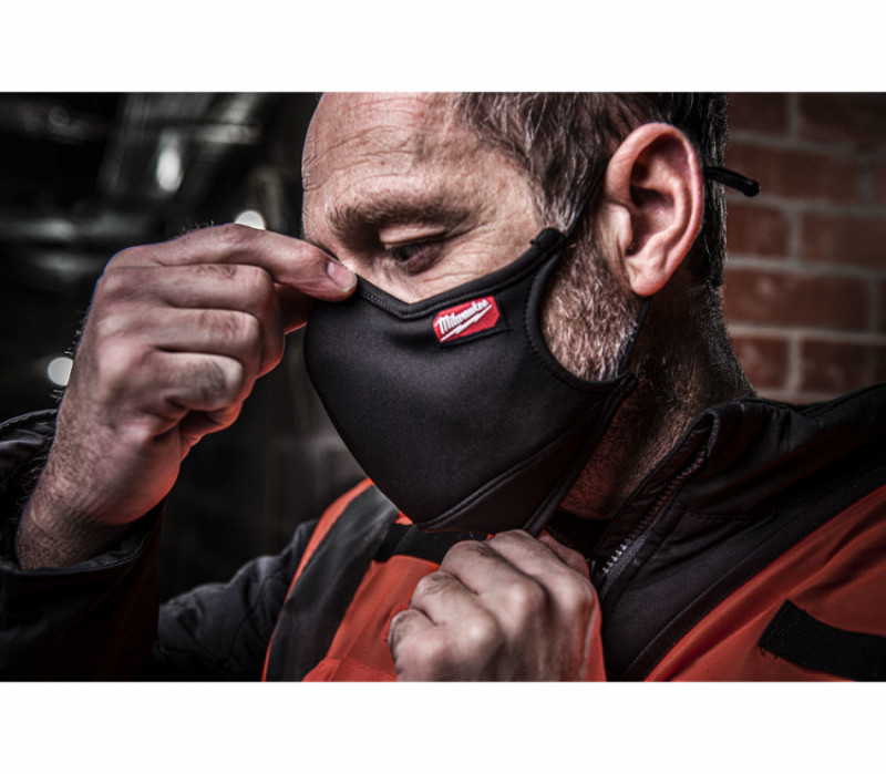 Маска на обличчя тканева MILWAUKEE L/XL (3ШТ) 4932478866-4932478866