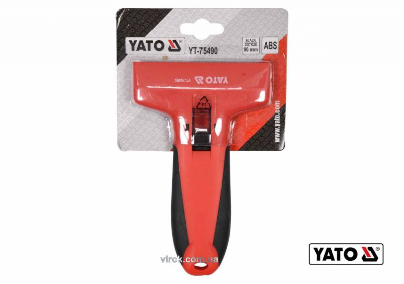 Скребок до скла YATO 160 мм з лезом 90 мм-YT-75490