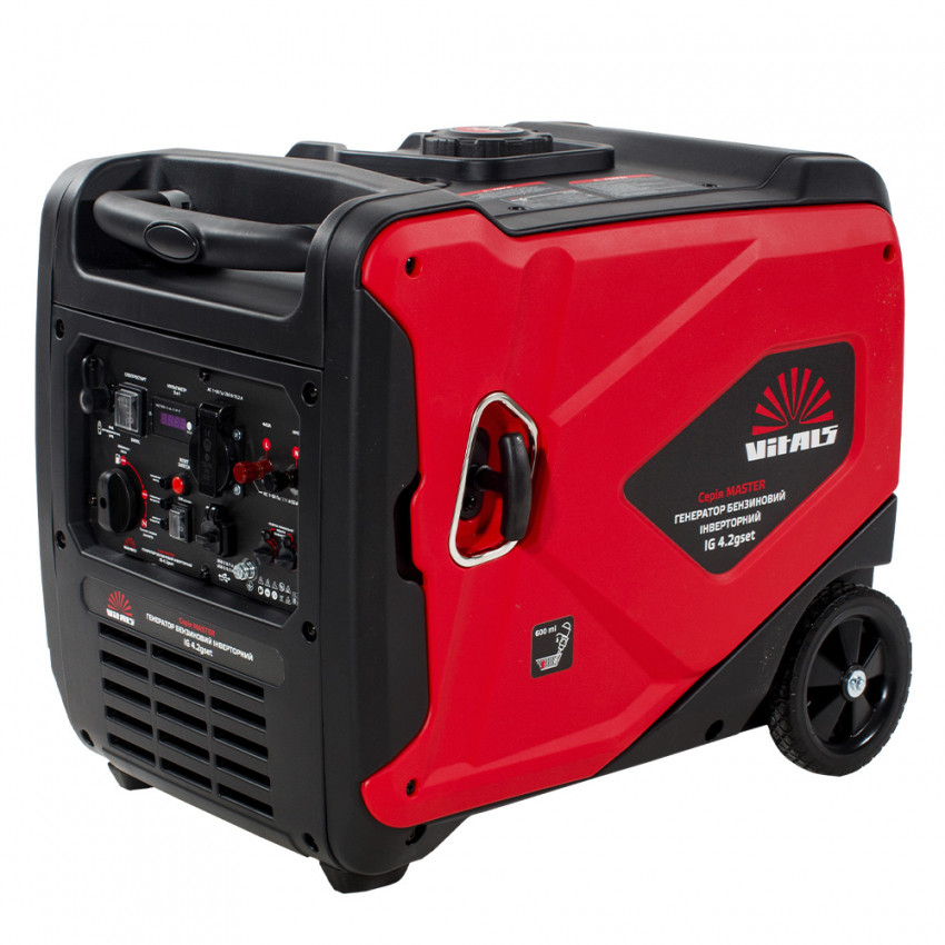 Генератор газ/бензин інверторний Vitals Master IG 4.2gset-213521