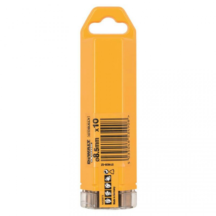 Свердло по металу EXTREME INDUSTRIAL COBALT DeWALT DT4939-DT4939