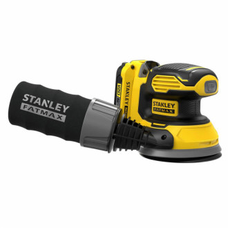 Шліфмашина ексцентрикова акумуляторна безщіткова STANLEY FATMAX SFMCW220D1S-[articul]