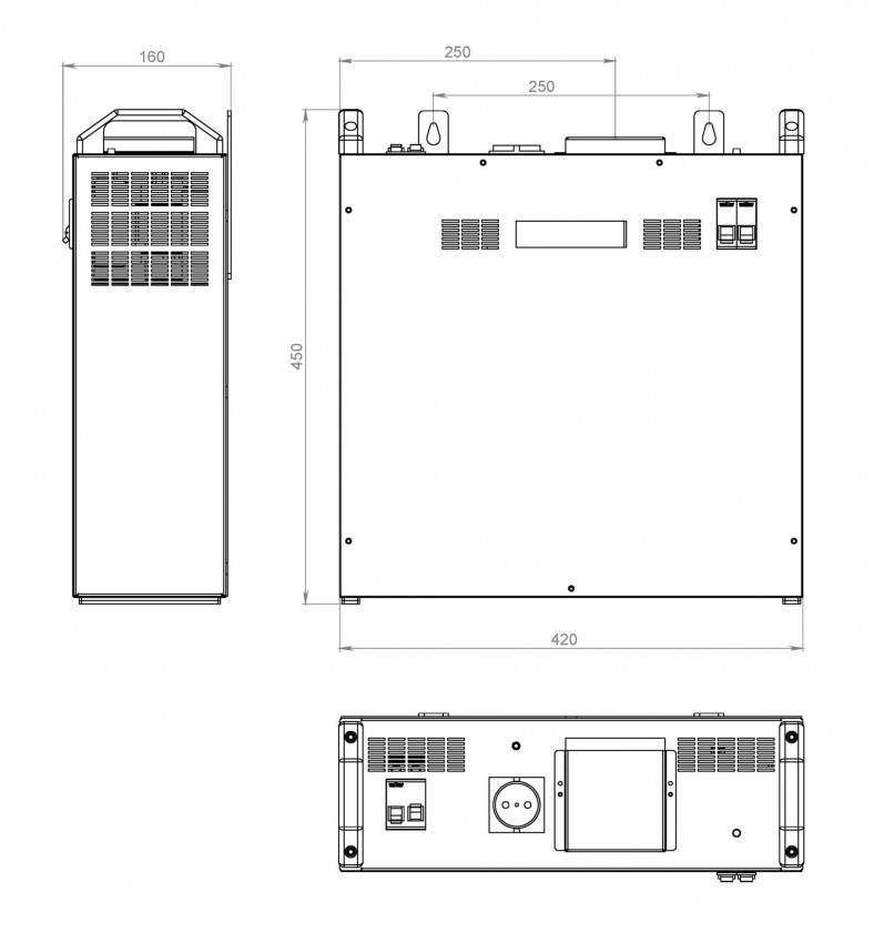 Стабілізатор напруги Volter-21 пттм (3*7)-