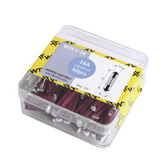 Запобіжники (циліндричні 16А) (50шт) WTE-WTE C-16