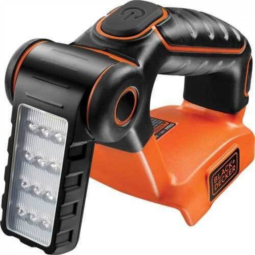 Акумуляторний ліхтар світлодіодний BLACK DECKER, 18,0 В Li-Ion-BDCF18