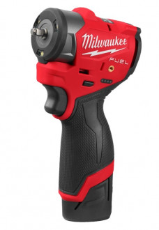 Гайковерт акумуляторний 1/4'' MILWAUKEE з кільцем M12 FSCIWF14-252X, 136Нм (зарядний пристрій, 2 акум. Х 2,5Аг, HDкейс)