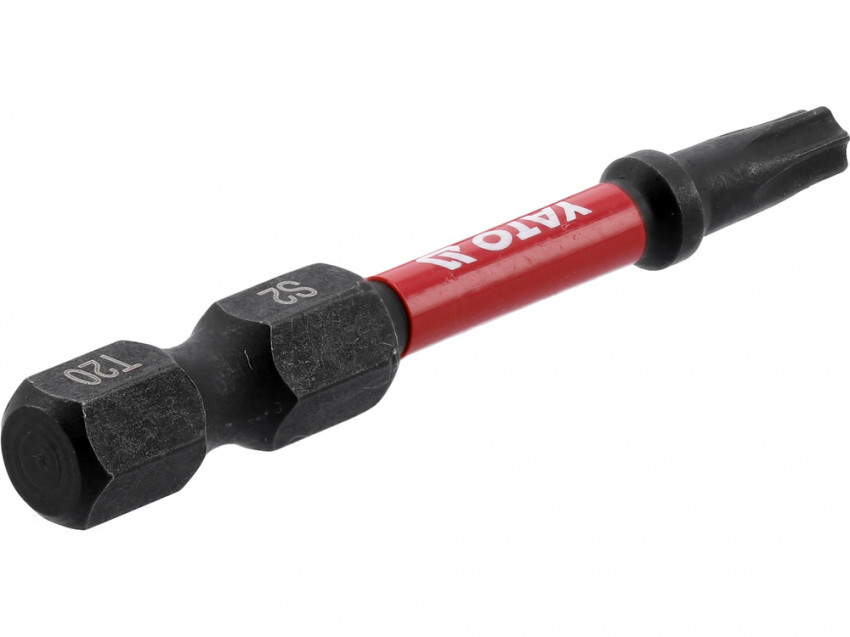 Насадка викруткова ударна YATO: "TORX" T20 х 50 мм. шпиндель 6-гран- 1/4", 2 шт.[10]-YT-78053