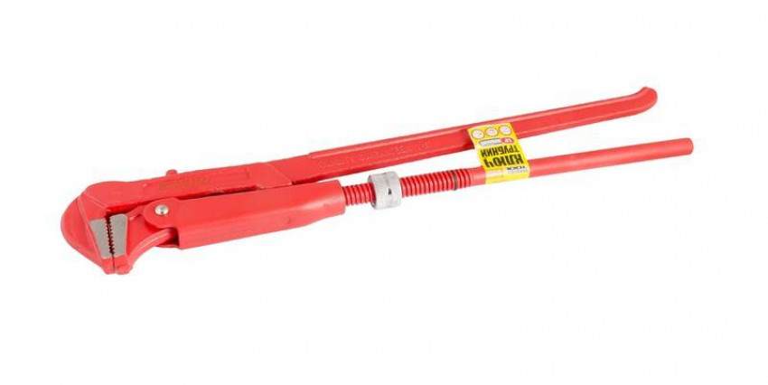 Ключ трубний MASTERTOOL 90° 1.5" кований 76-0752-76-0752