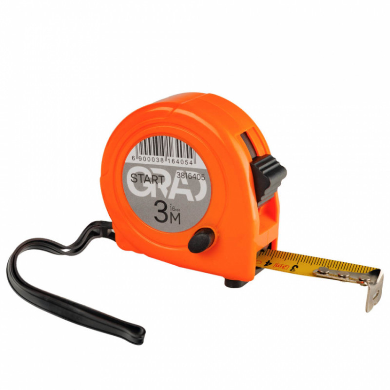 Рулетка Start 3м×16мм GRAD (3816405)-3816405