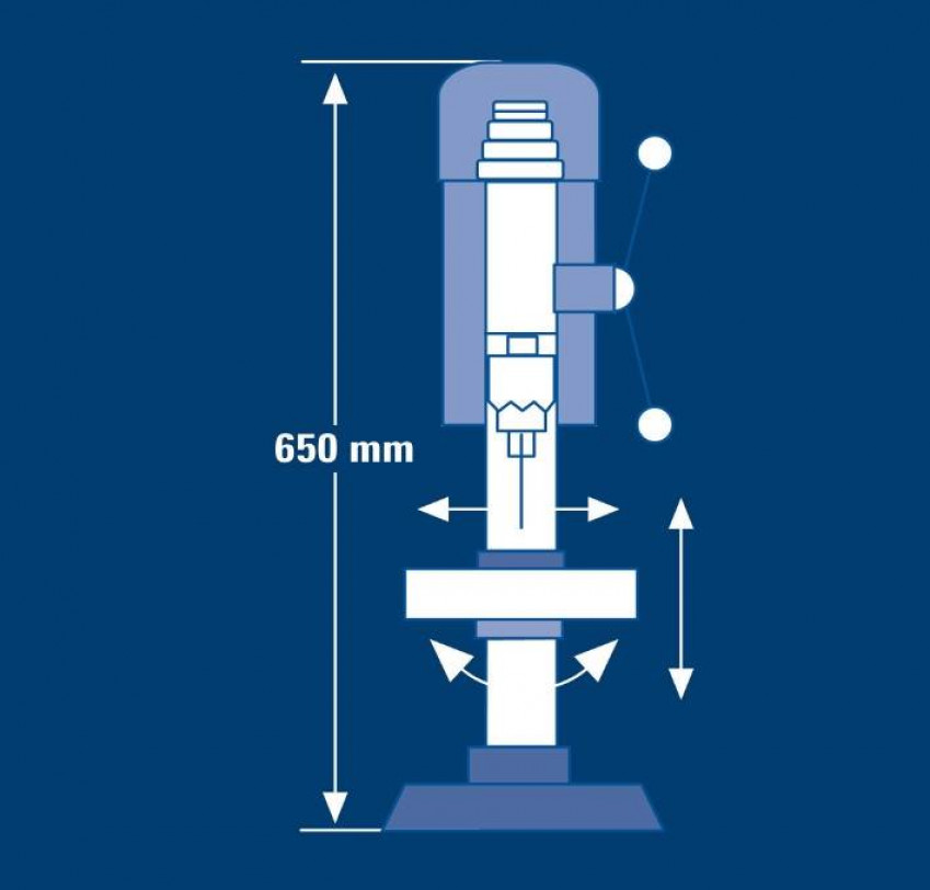 Einhell Вертикально-свердлильний верстат BT-BD 501-4250530