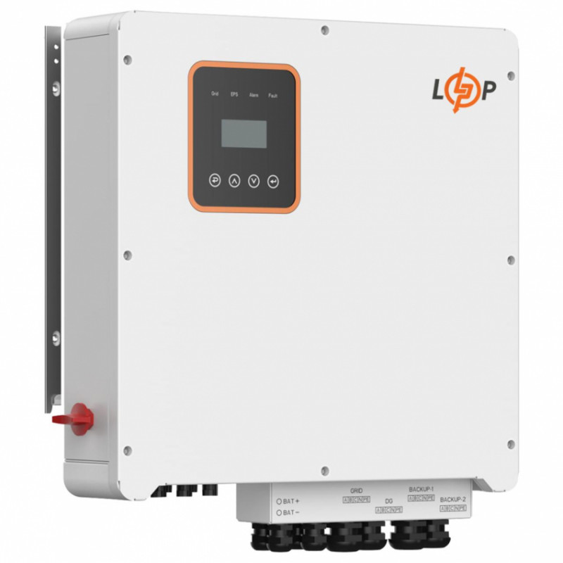 Гібридний трифазний інвертор LP LPW-15KW3-G-HV 40A MPPT 180-850A ON-OFF GRID with WiFi-