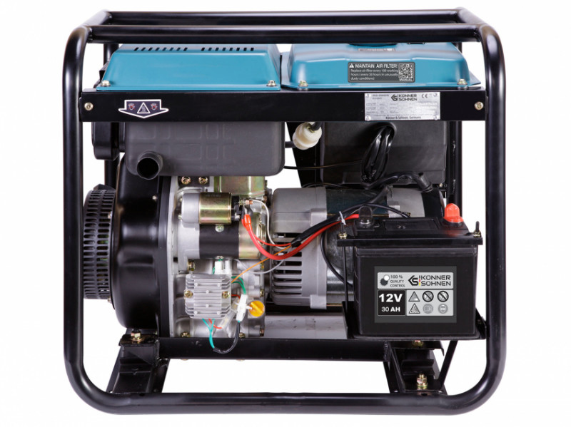 Дизельний генератор «Könner & Söhnen» KS 8100HDE-1/3 ATSR (EURO V)-KS 8100HDE-1/3 ATSR