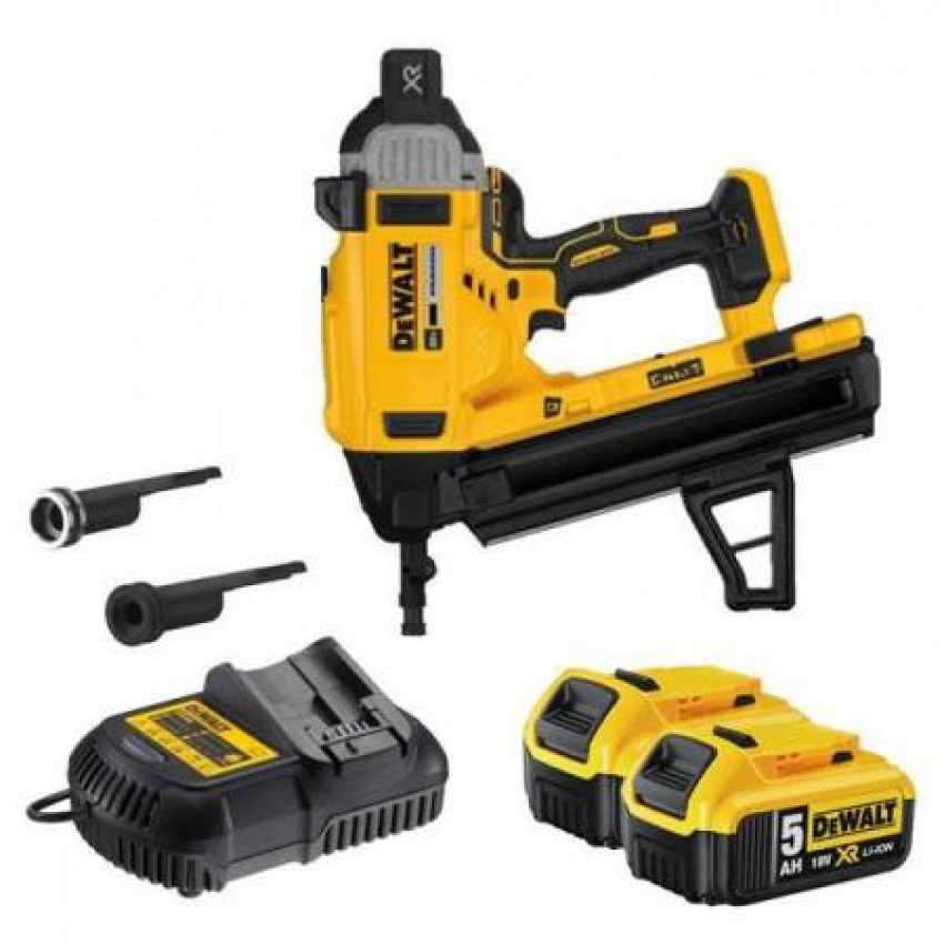 Пістолет гвоздезабивний акумуляторний безщітковий DeWALT DCN890P2-DCN890P2