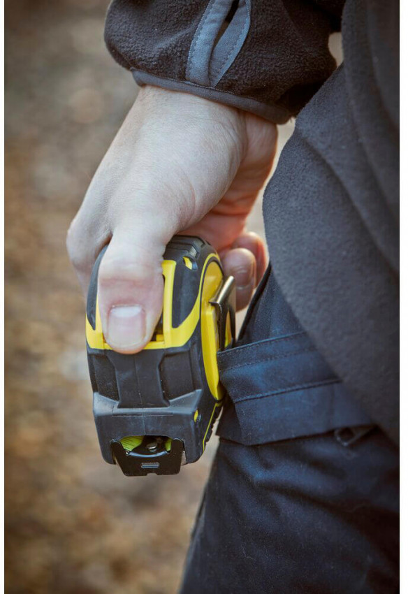 Рулетка вимірювальна FatMax®Autolock довжиною 8 м/26, шириною 25 мм, в обгумованому корпусі, з подвійною шкалою STANLEY FMHT43243-0-FMHT43243-0