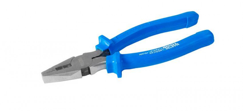 MasterTool Плоскогубці 160 мм American type, C45, HRC 44~48, Ст.: 22-0160-22-0160