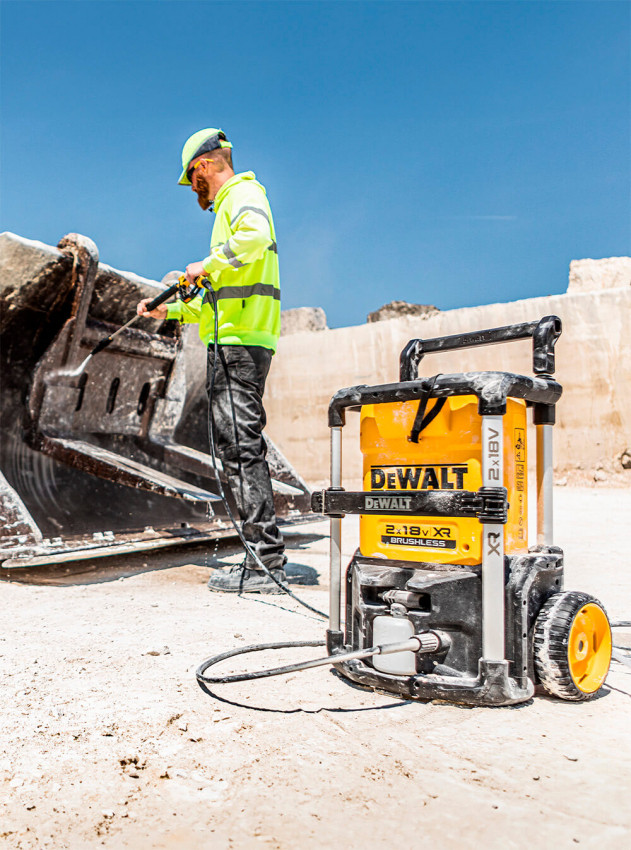 Мийка високого тиску акумуляторна безщіткова DeWALT DCMPW1600N-DCMPW1600N