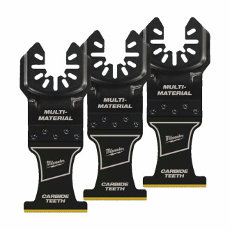 Полотно для мультітула Bi-Metal Carbide OPEN-LOK™ MILWAUKEE, 35х38мм, (3шт), (мультіматеріал)-[articul]