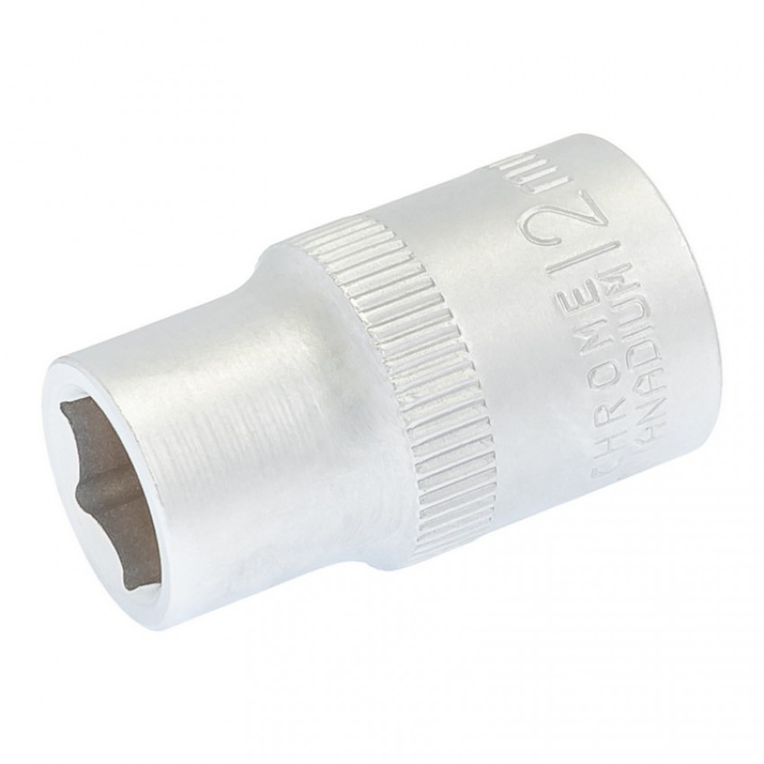 Насадка торцева 6-гранна MASTERTOOL 1/2" 12 мм CRV 78-0012-78-0012