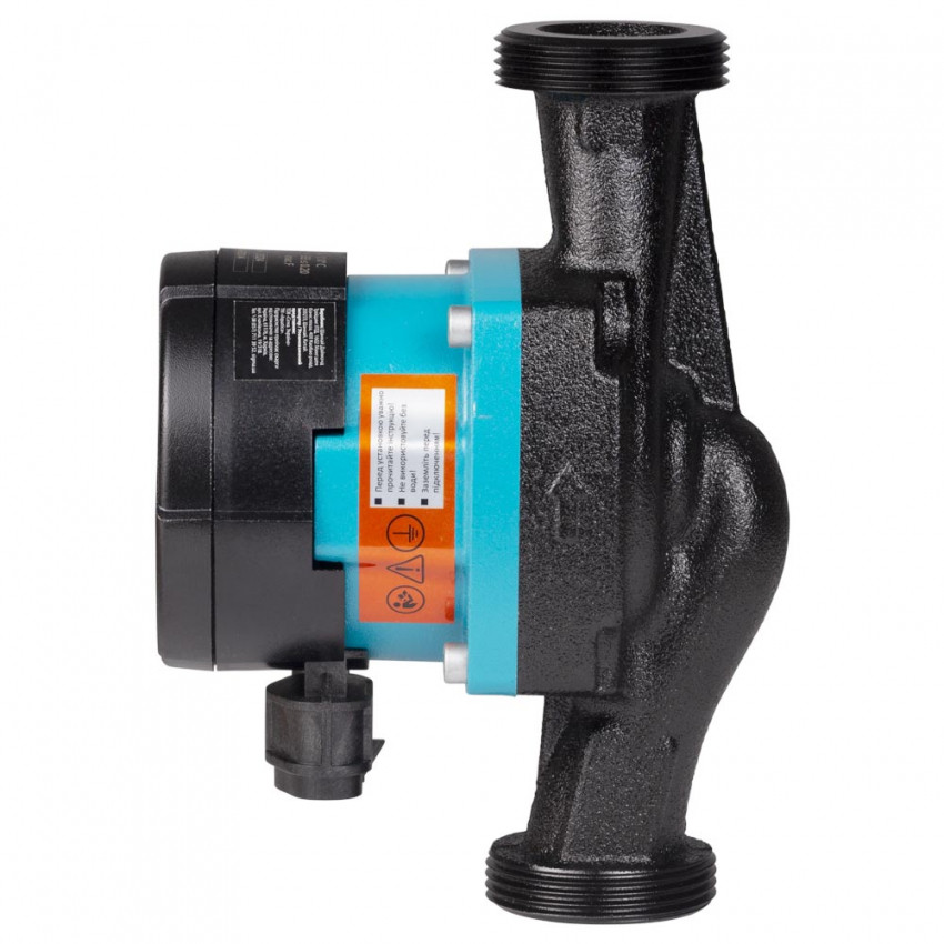 Насос циркуляційний енергозберігаючий 5-60Вт Hmax 8м Qmax 63л/хв Ø1½" 180мм + гайки Ø1" AQUATICA GPA25-8/180 III (774063)-774063