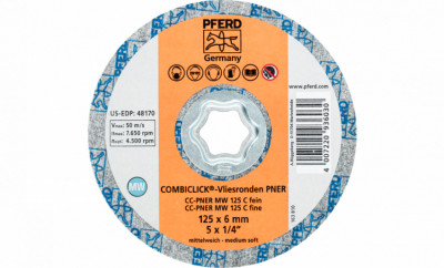 Круг 125*6 CC-PNER MW 125 SiC F система COMBICLICK для шліфування нерж.-[articul]
