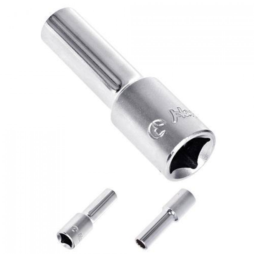 Інструмент HANS. Торц головка глибока 1/2" 12-гр. 08 мм (4302M08)-4302M08(10)