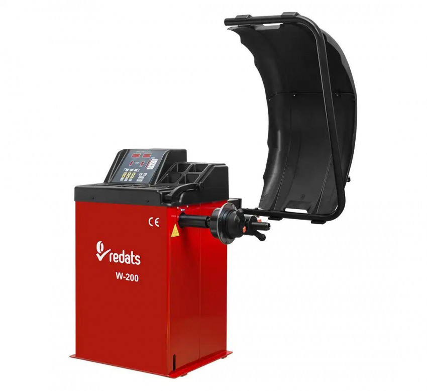 Напіватоматичний балансувальний верстат REDATS W-200 (ALU4, 230 V, 10" - 24")-13-00-18