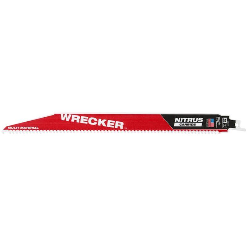 Полотно для шабельних пил WRECKER CARBIDE NITRUS MILWAUKEE, 300х4,2мм, (мультіматеріал)-48475273
