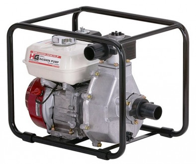 Мотопомпа Daishin SCH-5050HX, 50x50мм, GX160, 3.6 кВт/4.9 к.с (3600об/хв.), 163см3, 400л/хв, 50м, 8м-[articul]