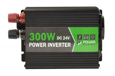 Автомобільний інвертор PowerPlant HYM300-242, 24V-[articul]