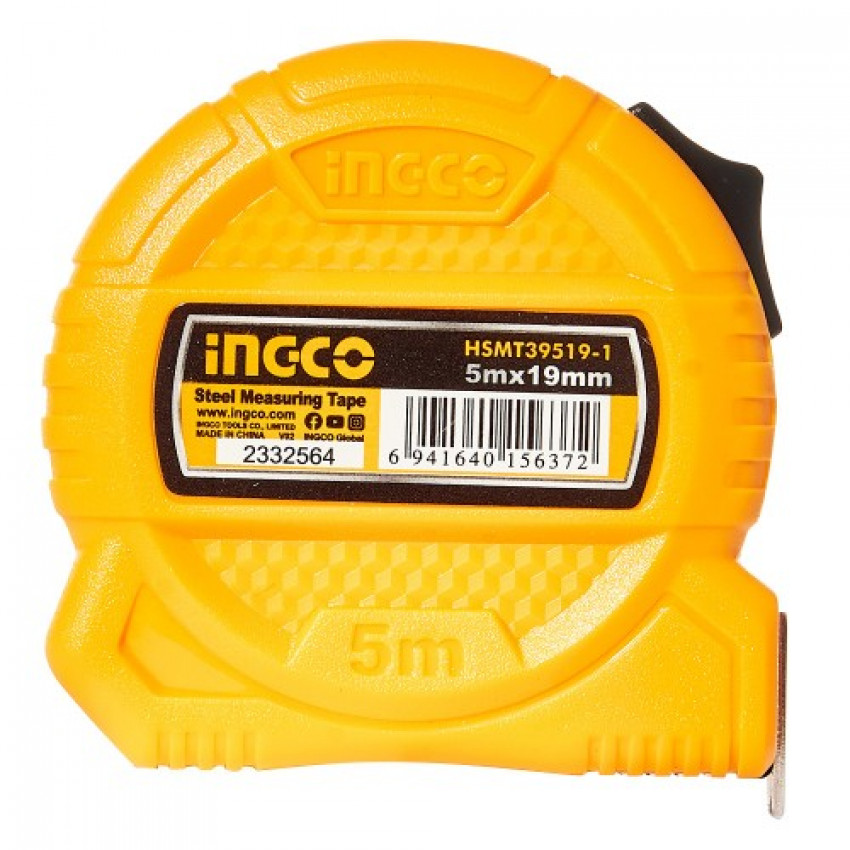 Рулетка 5 м х 19 мм INGCO Super Select-HSMT39519-1