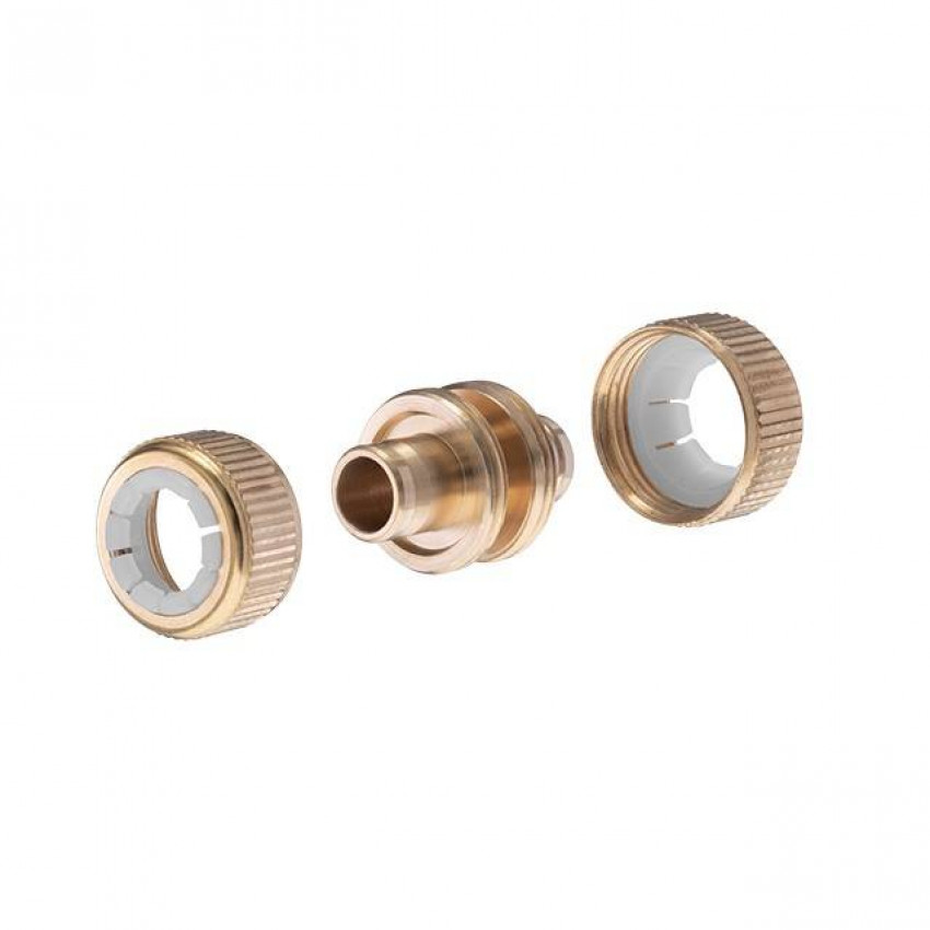 Муфта латунна ремонтно-з'єднувальна для шланга 1/2" STORM INTERTOOL GE-1213-GE-1213