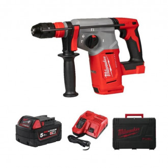 Перфоратор акумуляторний SDS-PLUS MILWAUKEE, M18 BLHX-501X, 2,3 Дж (зарядний пристрій M12-18 FC, 1 акумулятор М18 В5 5Аг, патрон-[articul]