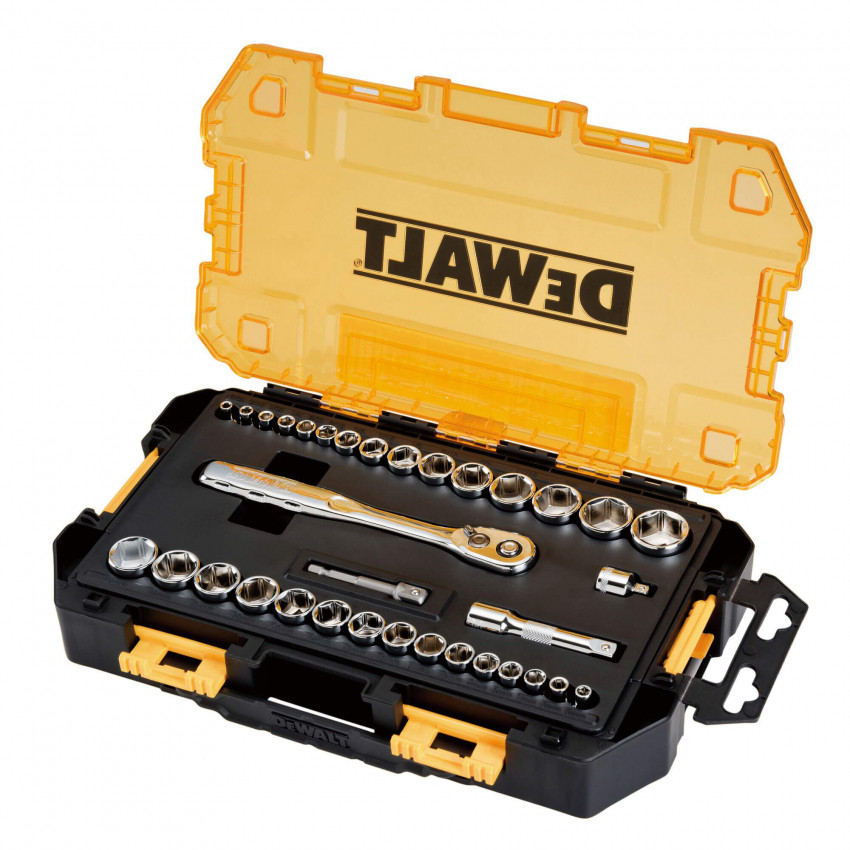 Набір головок 1/4, 3/8, 34 предмети DeWALT DWMT45034-0-DWMT45034-0